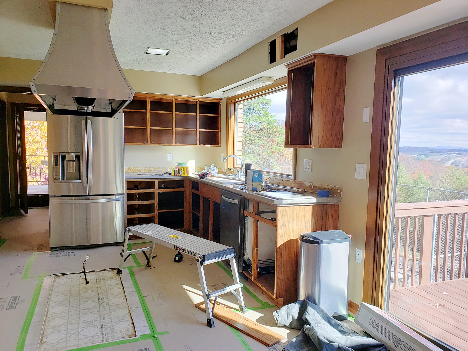 Progress Photo of Kitchen Remodel